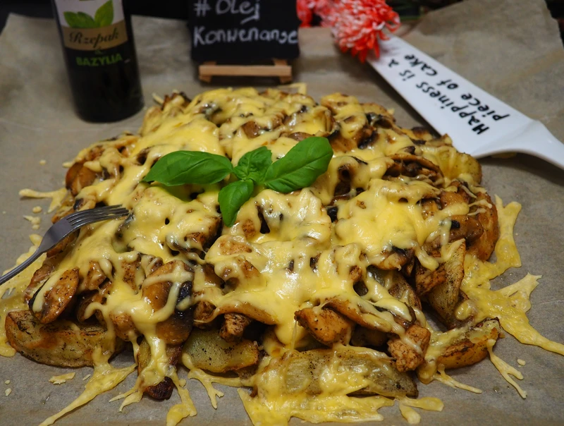 PIECZONE ZIEMNIAKI Z POSYPKĄ