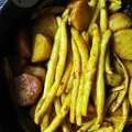 Curry z fasolki szparagowej i ziemniaków