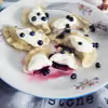 Pierożki z jagodami