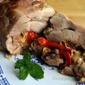 Pieczeń z udźca indyka