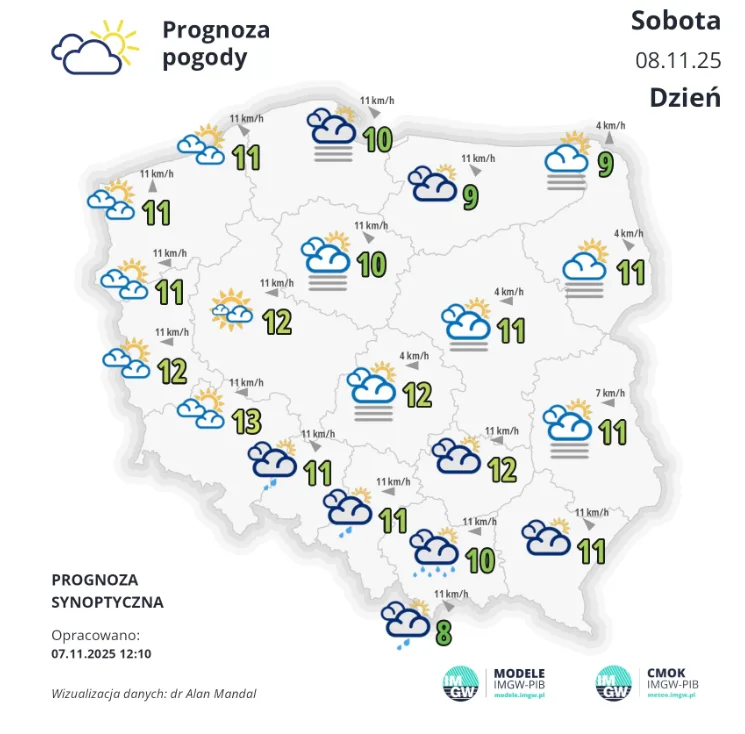 Zdjęcie Prognoza pogody na 4-dniowy weekend! Niektórzy wezmą parasole, inni okulary przeciwsłoneczne #1