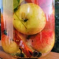 Kiszone jabłka w słoikach