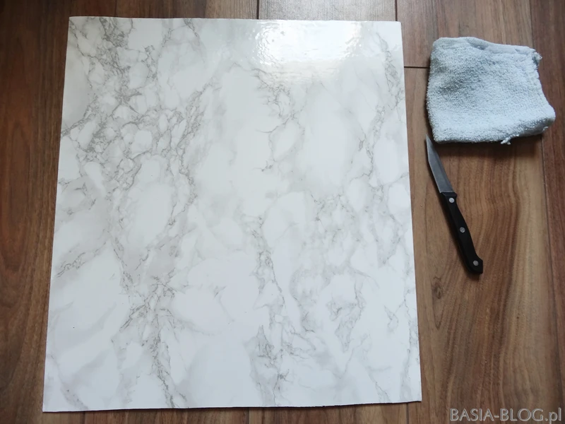 DIY marmurowe tło do zdjęć (i nie tylko!)