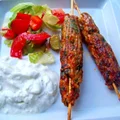 Shish kebab z grilla
