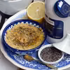 Pasta z ciecierzycy z oregano, czosnkiem i chia
