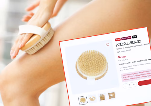 Kobiety pokochały te bambusowe szczotki do ciała z Rossmanna! Naturalne włosie, masaż i redukcja cellulitu za 16,99 zł