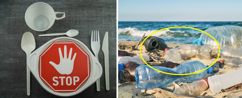 Europarlament wprowadził zakaz sprzedaży plastikowych sztućców, patyczków i talerzyków