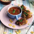 Kotlet z fileta indyka w zdrowej panierce kukurydzianej