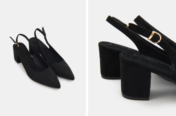 Zdjęcie Te buty z Sinsay za 69 zł to hit na Komunie i ślub! Wygodny, niski słupek, zamszowy wygląd - cudne do spodni i sukienki #2