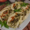 Babka z kurczaka z pieczarkami