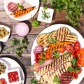 WARZYWA GRILLOWANE Z OCTEM BALSAMICZNYM