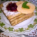 Cynamonowy omlet z jabłuszkiem