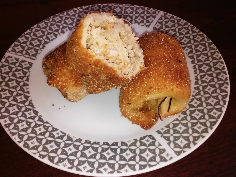 Krokiety z mięsem i kiszoną kapustą