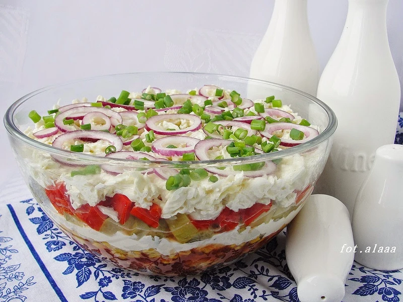 Sałatka gyros