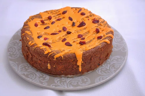 Ciasto pomarańczowe z żurawiną. Hit na święta