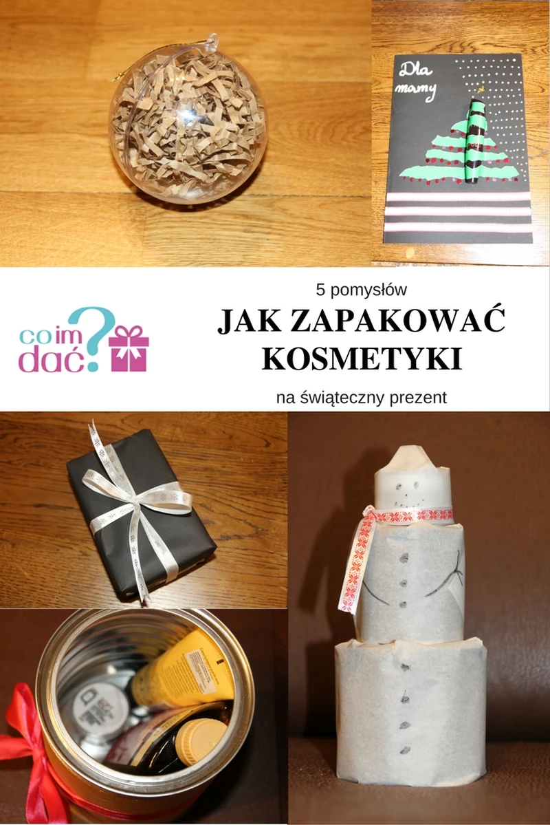 5 pomysłów jak zapakować kosmetyki na świąteczny prezent