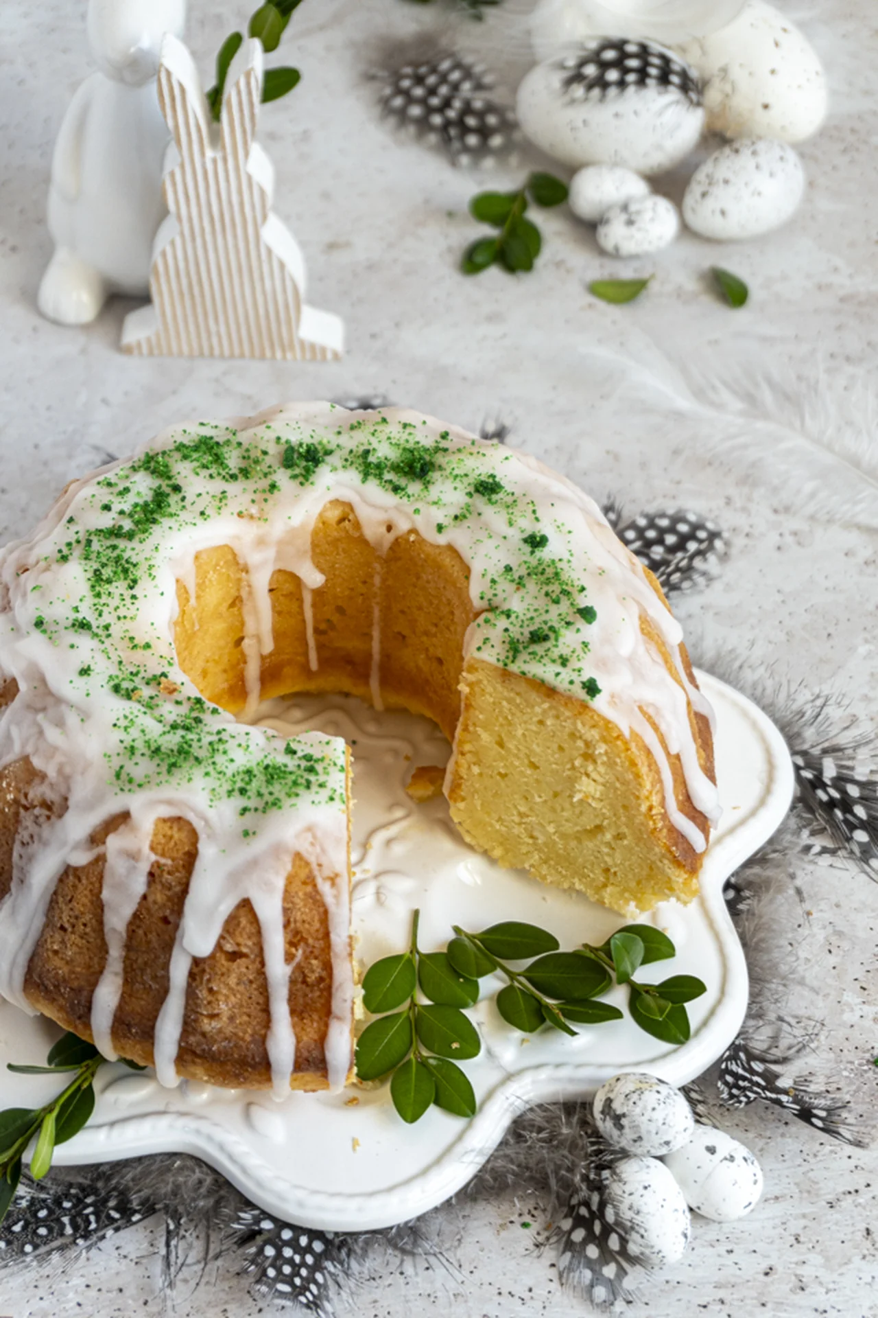 Serowa babka na Wielkanoc