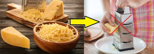 Jak prawidłowo ścierać ser na tarce! Możesz być zaskoczona