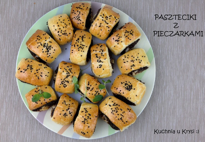 Paszteciki drożdżowe