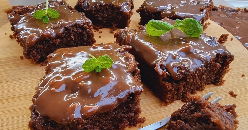 Brownie z coca colą - szybki przepis