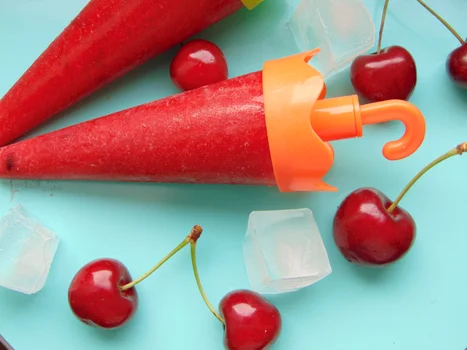 LODY SORBETOWE Z TRUSKAWKI, PORZECZKI, ARBUZA I CZEREŚNI