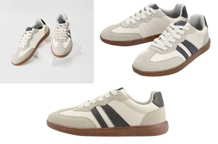 Zdjęcie Te sneakersy z Lidla za 89 zł to hit wiosny 2026! Wygodne, ale z kobiecym akcentem, do spodni i spódnicy - skóra z certyfikatem #2