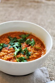 Red Lentil Dhal - hinduska 'zupa' z czerwonej soczewicy