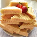 Wafle z masą galaretkową