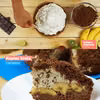 Kopiec kreta z bananami