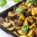 Karmelizowane pieczone ziemniaki curry