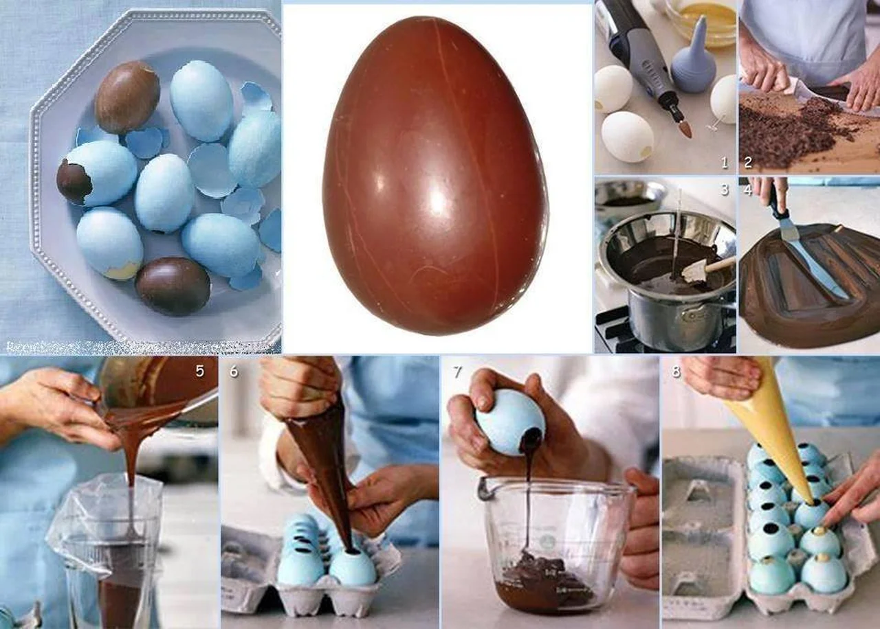 Czekoladowe jajeczka - idealne na święta