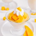 Mango panna cotta