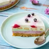Ciasto Trójkolorowe Z Mrożonymi Owocami Lata Bez Pieczenia
