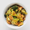 Stir-fry z kurczakiem, tofu i brokułami