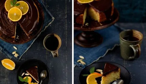 Ciasto z pomarańczami