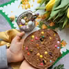 Wielkanocne czekoladowe jajko a la mazurek