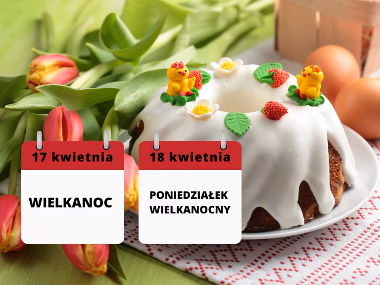Wielkanoc 2022: kiedy wypada wolne od szkoły i pracy?
