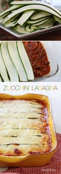 Lasagne z cukinii 