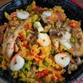 Keto paella mixta (Paleo, LowCarb)
