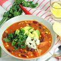 Warzywna zupa meksykańska