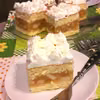 Jabłecznik z bitą śmietaną