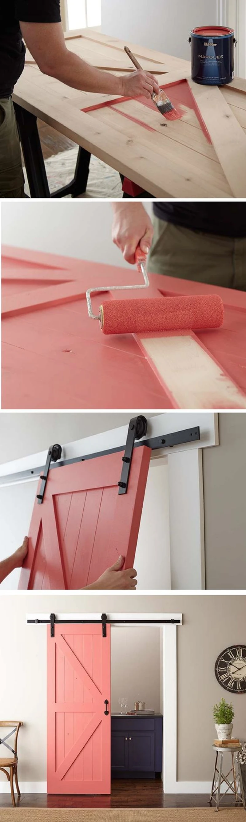 DIY- drzwi przesuwne
