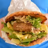 WOŁOWY BURGER PO HAWAJSKU