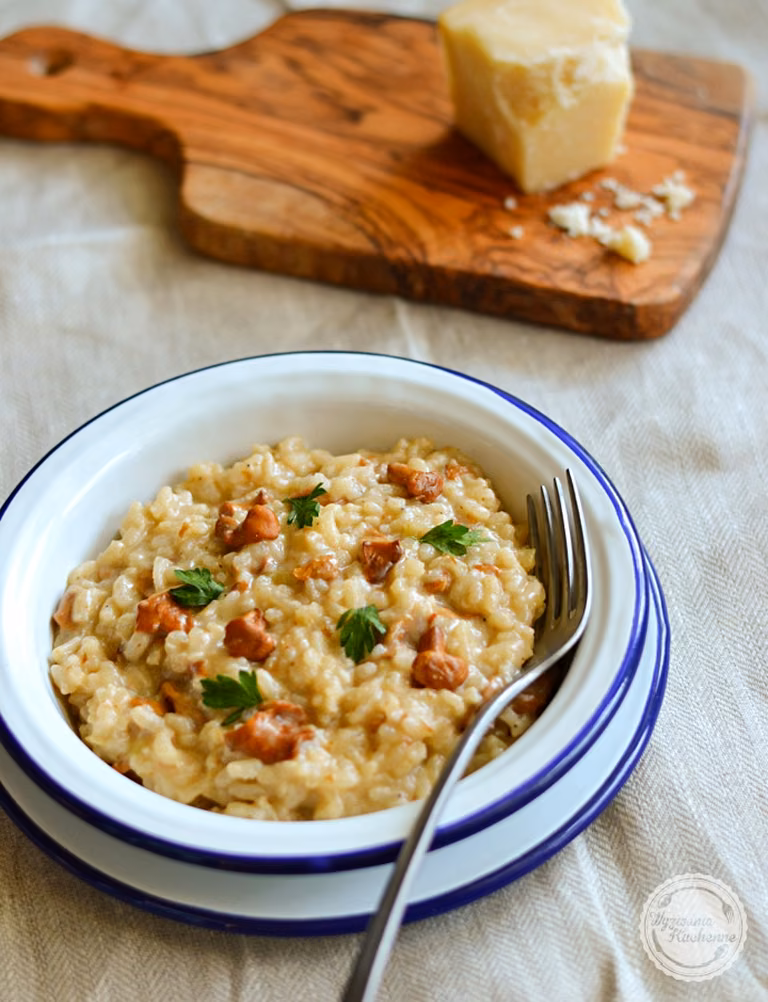 Risotto z kurkami
