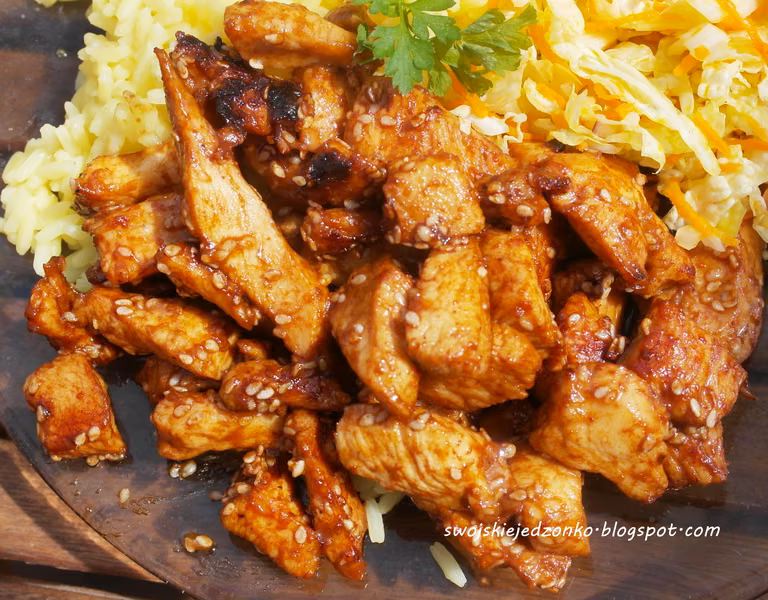 Kurczak teriyaki-błyskawiczny,prosty i pyszny obiad