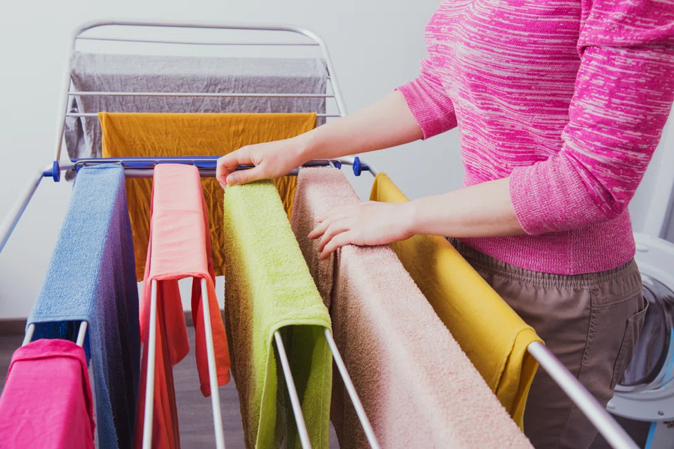 Suszenie prania w domu jest niebezpieczne dla zdrowia?