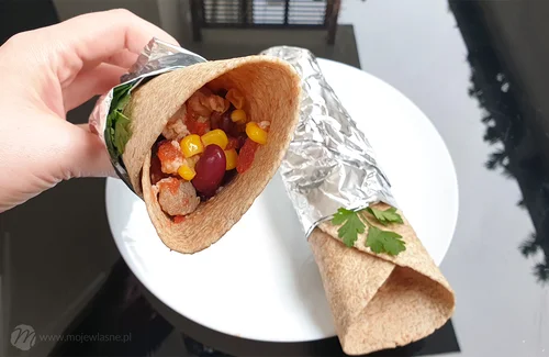 Fit: Faszerowana tortilla meksykańska