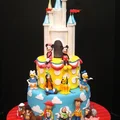 Tort z bajkami disneya