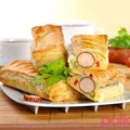 Kiełbasa w cieście francuskim