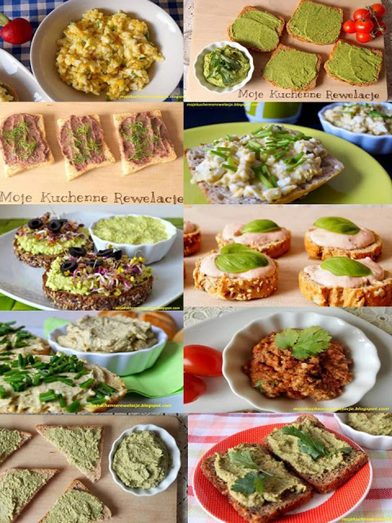 Pasty kanapkowe - moc inspiracji!